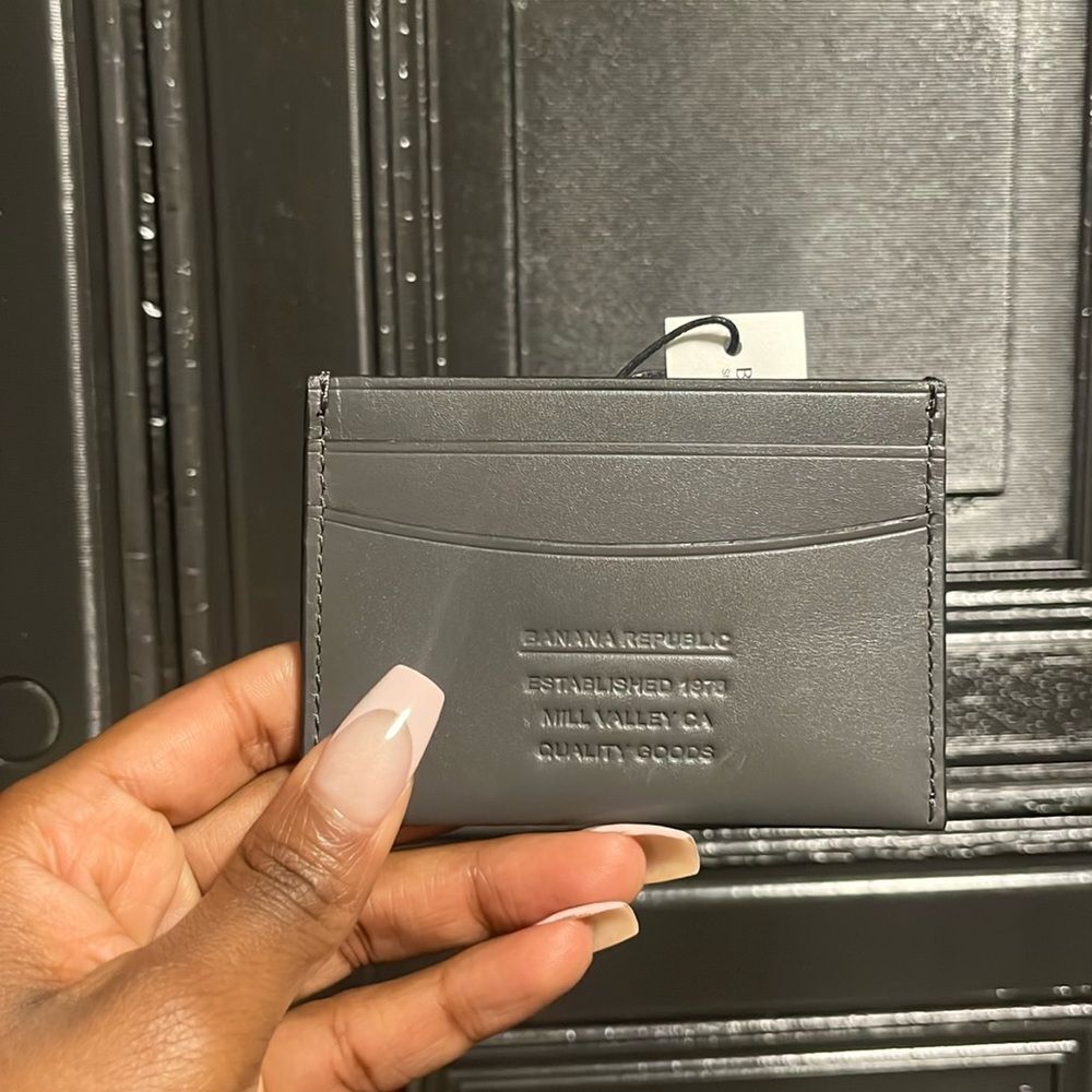 Banana Republic Leather card case
